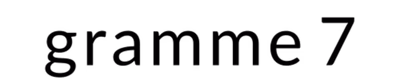 Logo Gramme7